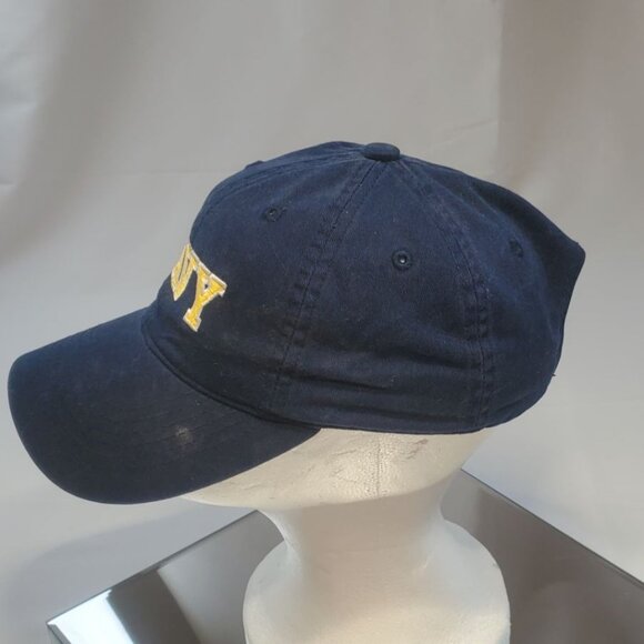 Armed Forces Gear Arch Cap Hat Women's  Navy Blue Adjustable - Picture 3 of 4
